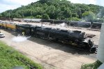 UP 4014, 814, 809, 4 Tank Cars, 4 Covered Hoppers + CenterBeam Flat Cars